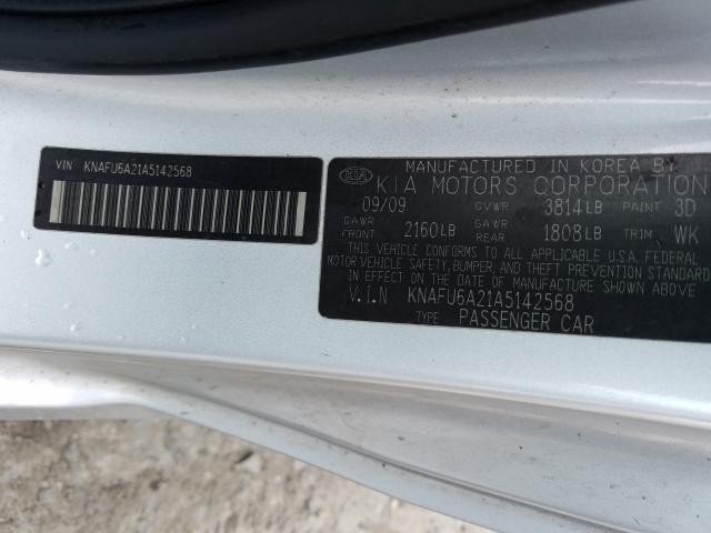 Photo 9 VIN: KNAFU6A21A5142568 - KIA FORTE EX 