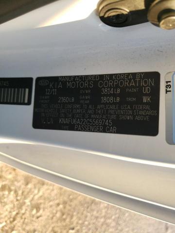 Photo 12 VIN: KNAFU6A22C5569745 - KIA FORTE 