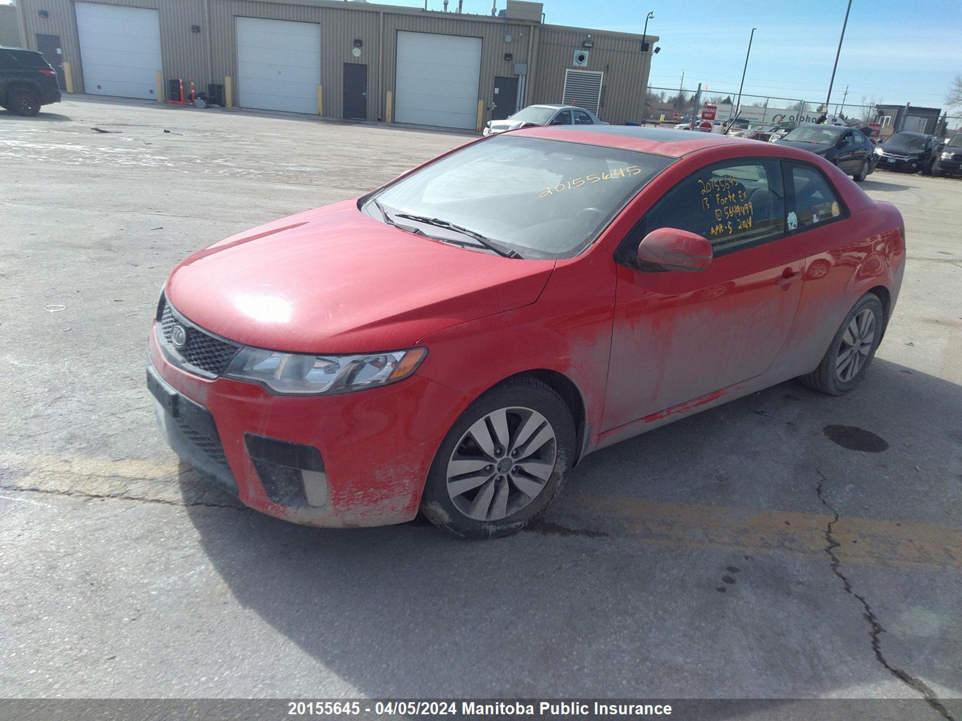 Photo 1 VIN: KNAFU6A26D5649499 - KIA FORTE 