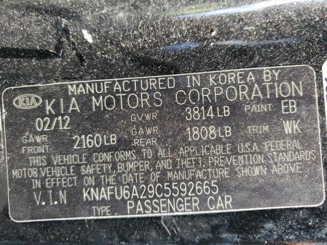 Photo 11 VIN: KNAFU6A29C5592665 - KIA FORTE EX 