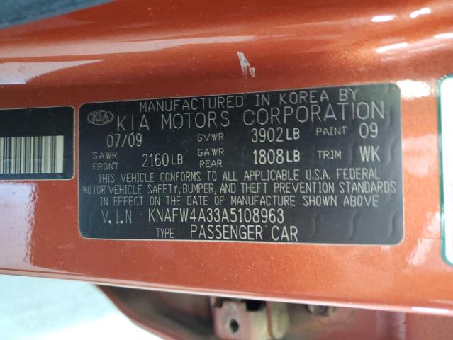 Photo 12 VIN: KNAFW4A33A5108963 - KIA FORTE 