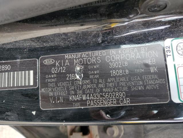 Photo 11 VIN: KNAFW4A33C5602890 - KIA FORTE 