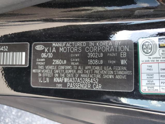 Photo 11 VIN: KNAFW6A37A5286452 - KIA FORTE SX 