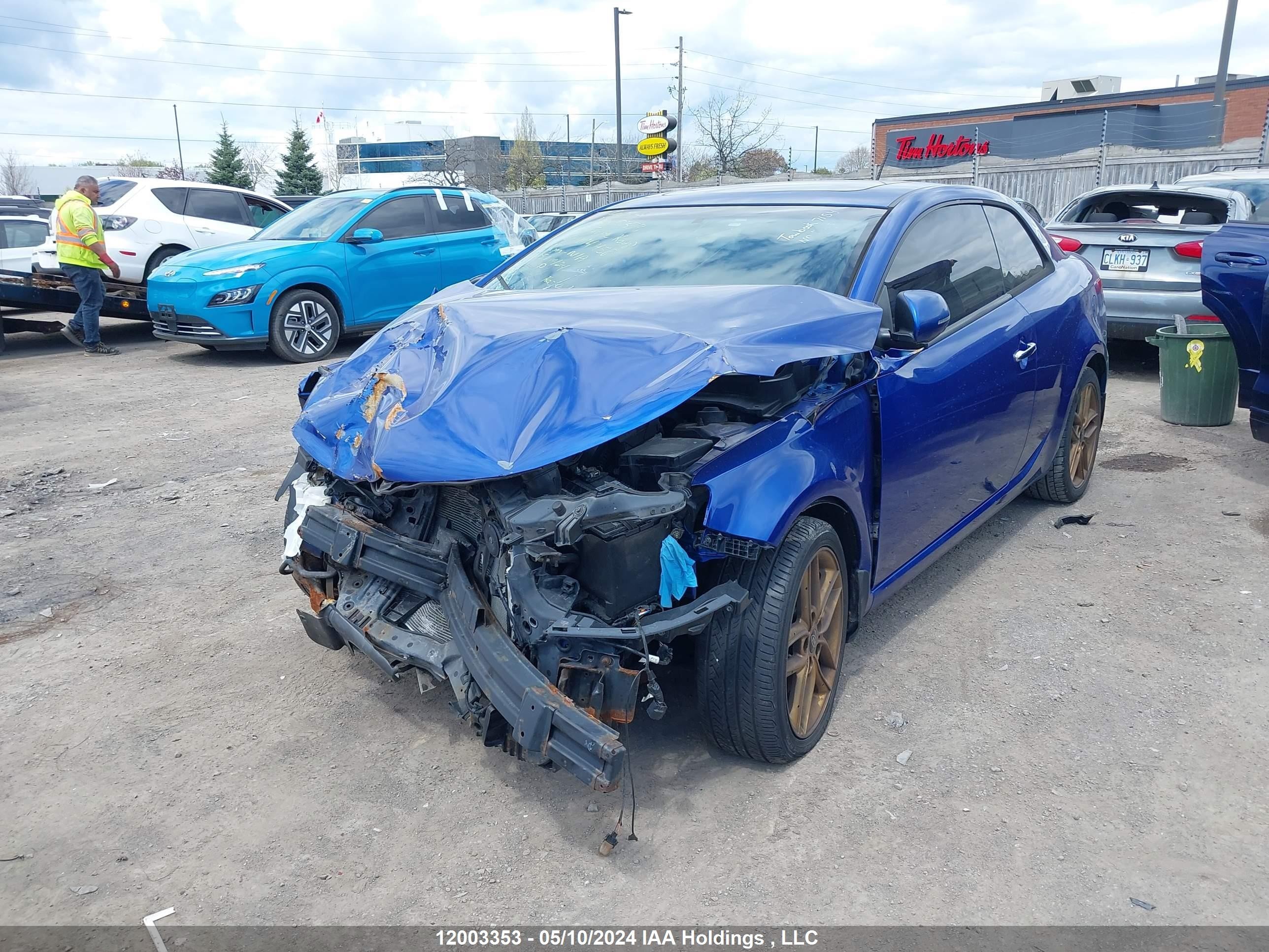 Photo 1 VIN: KNAFW6A38B5444458 - KIA FORTE 