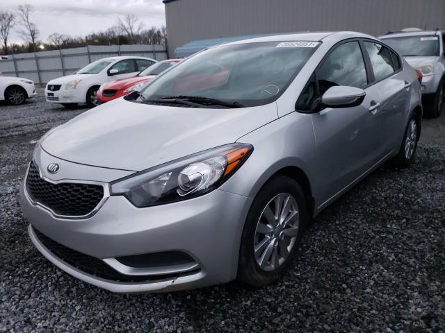 Photo 1 VIN: KNAFX4A60E5166302 - KIA FORTE LX 