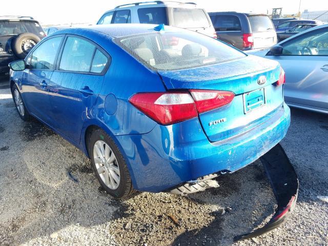 Photo 2 VIN: KNAFX4A60E5206944 - KIA FORTE LX 