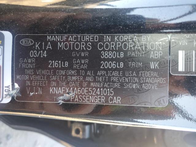 Photo 11 VIN: KNAFX4A60E5241015 - KIA FORTE LX 