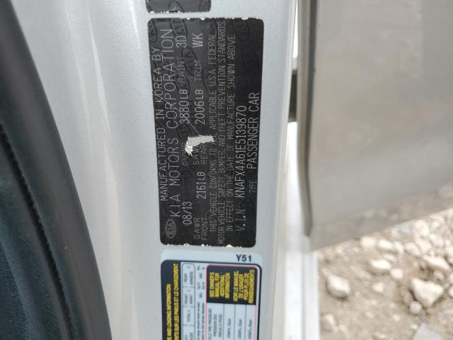 Photo 11 VIN: KNAFX4A61E5139870 - KIA FORTE 