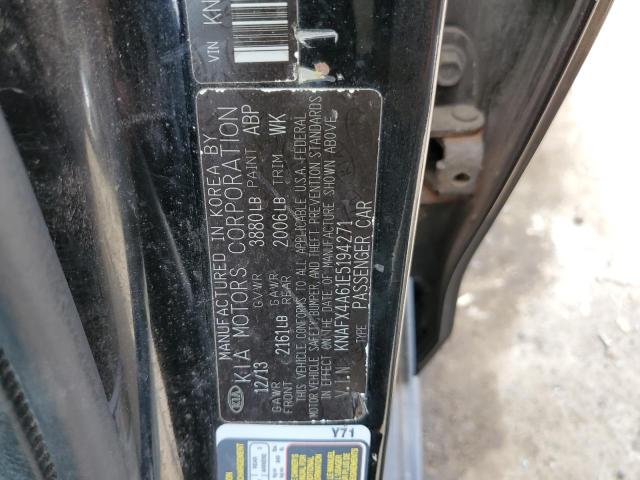 Photo 12 VIN: KNAFX4A61E5194271 - KIA FORTE LX 