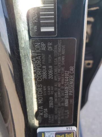 Photo 11 VIN: KNAFX4A61E5244912 - KIA FORTE LX 