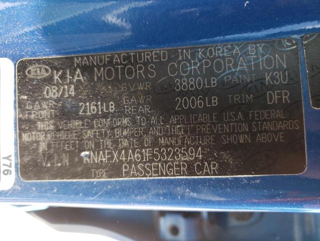 Photo 12 VIN: KNAFX4A61F5323594 - KIA FORTE 