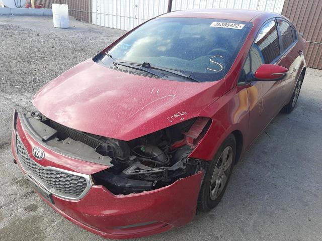 Photo 1 VIN: KNAFX4A61F5430449 - KIA FORTE LX 