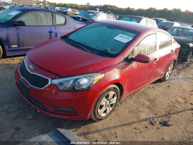 Photo 1 VIN: KNAFX4A61F5435182 - KIA FORTE 