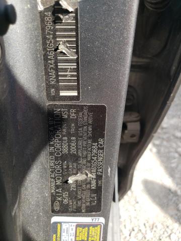 Photo 11 VIN: KNAFX4A61G5479684 - KIA FORTE LX 