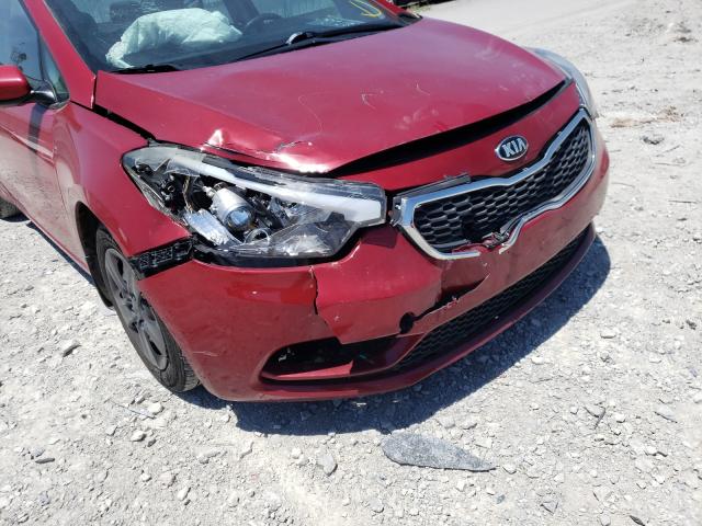 Photo 8 VIN: KNAFX4A61G5500890 - KIA FORTE LX 