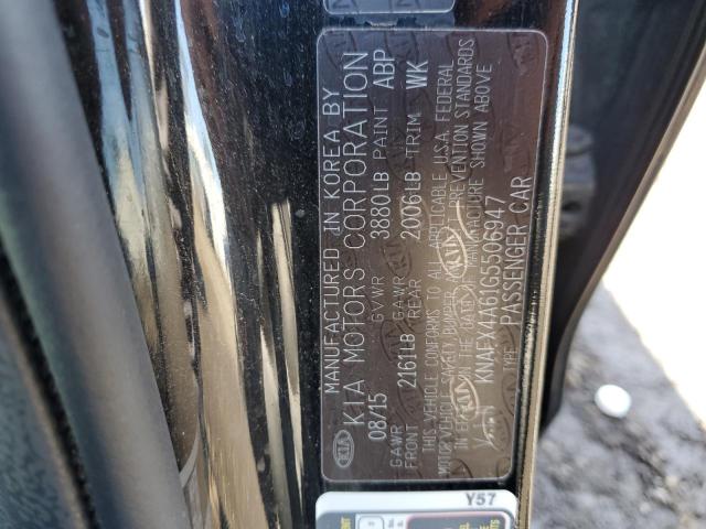 Photo 11 VIN: KNAFX4A61G5506947 - KIA FORTE 