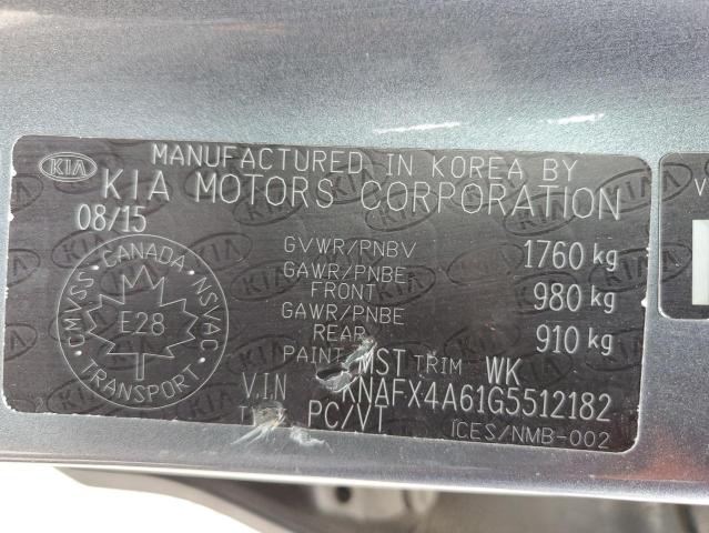 Photo 12 VIN: KNAFX4A61G5512182 - KIA FORTE 