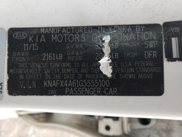 Photo 11 VIN: KNAFX4A61G5555100 - KIA FORTE 