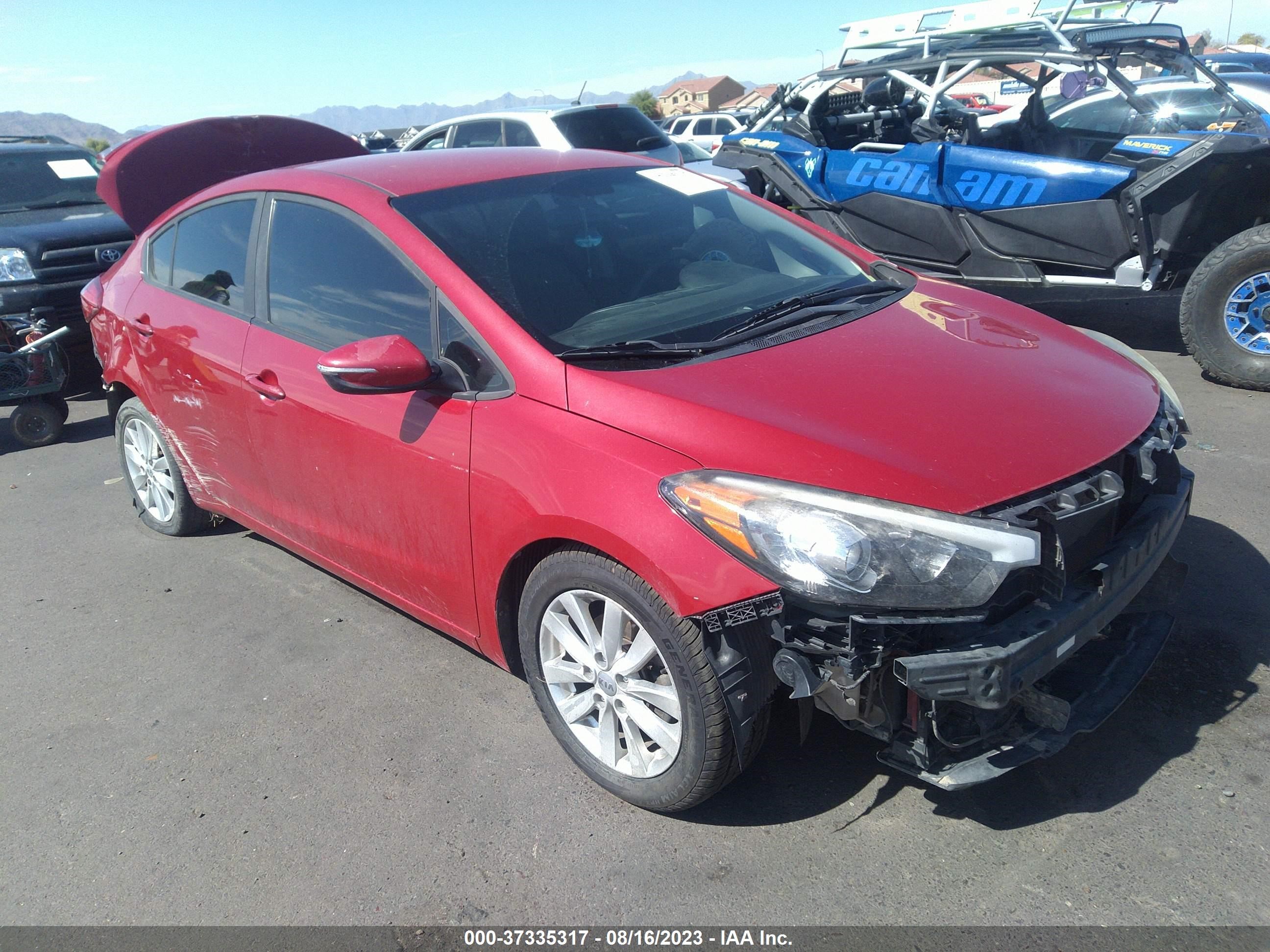 Photo 0 VIN: KNAFX4A61G5610449 - KIA FORTE 