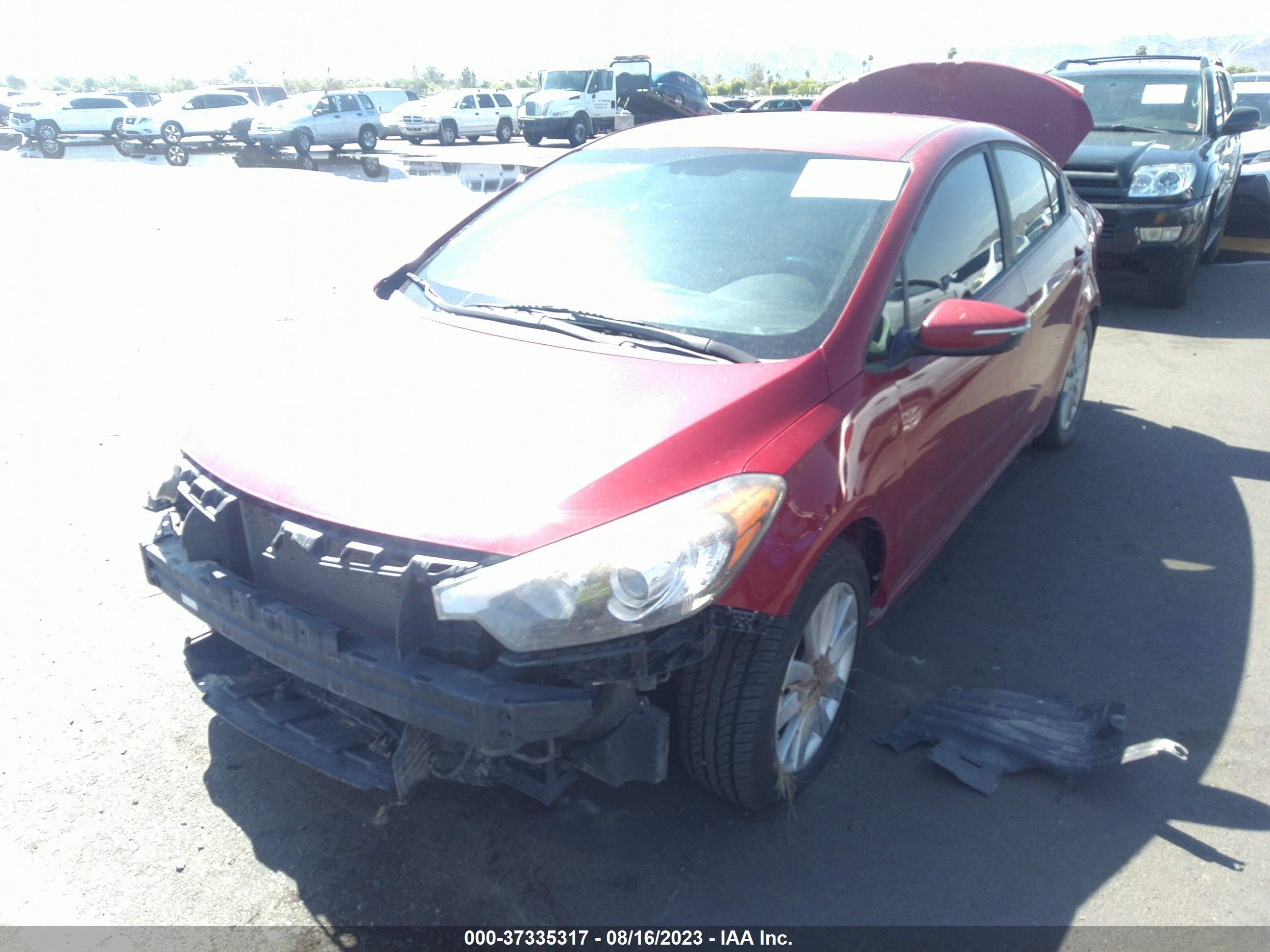 Photo 1 VIN: KNAFX4A61G5610449 - KIA FORTE 