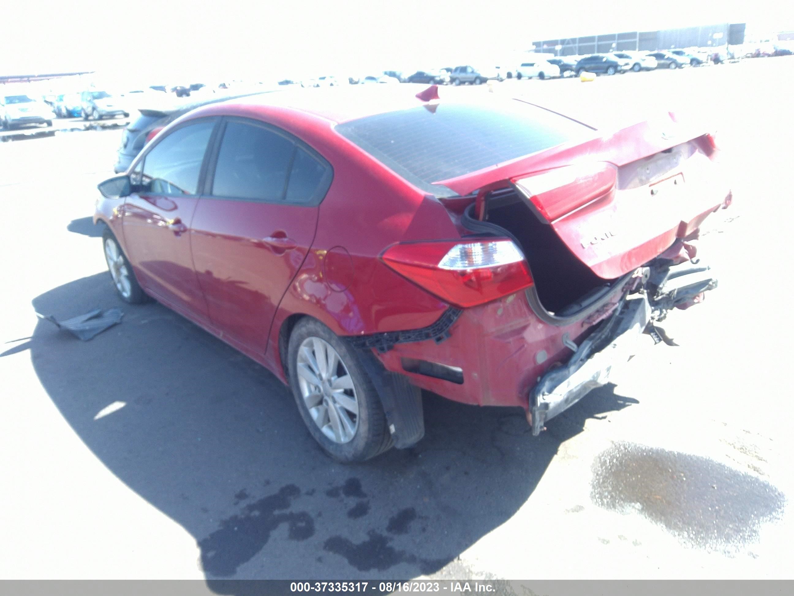 Photo 2 VIN: KNAFX4A61G5610449 - KIA FORTE 