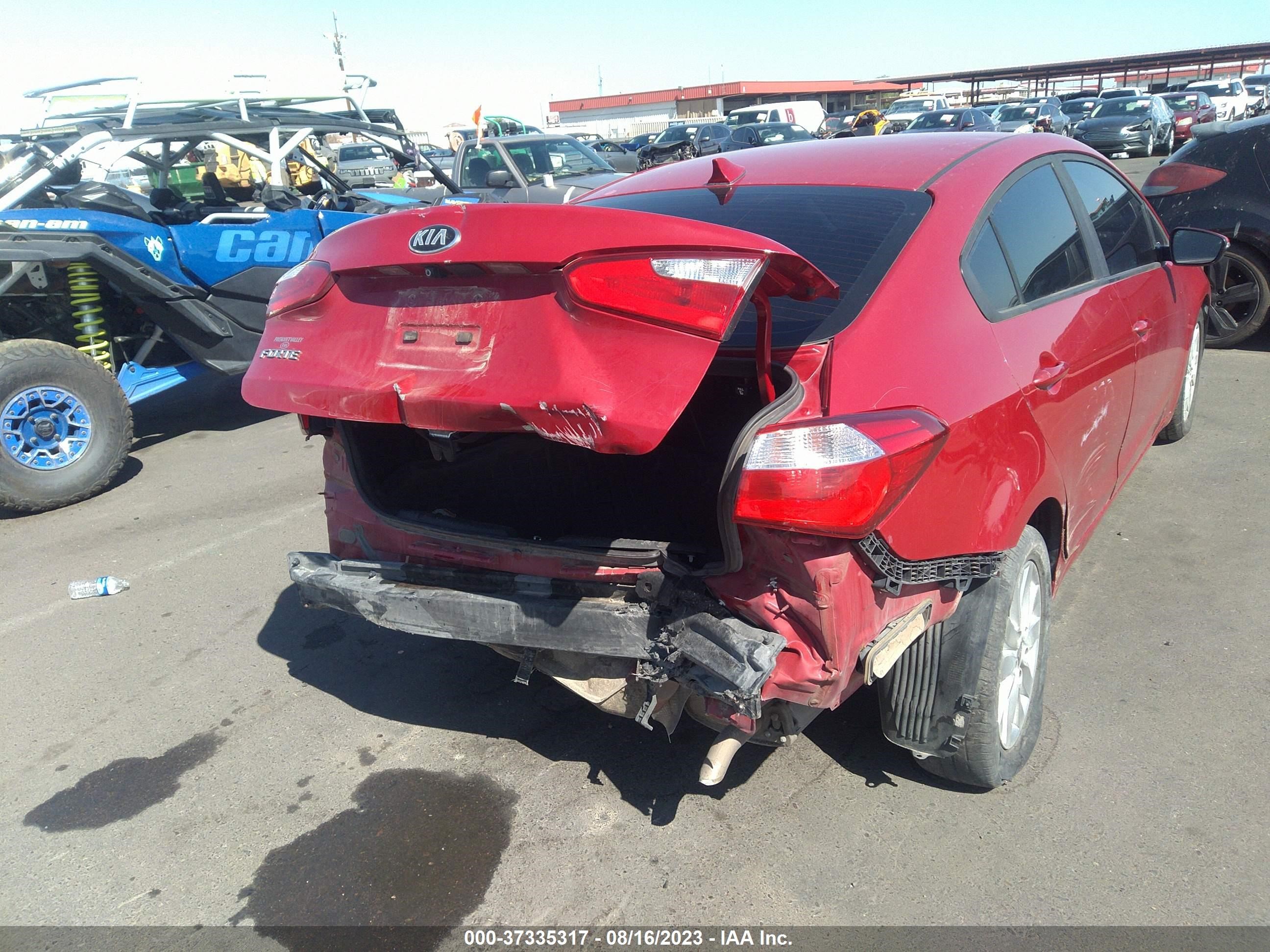 Photo 4 VIN: KNAFX4A61G5610449 - KIA FORTE 