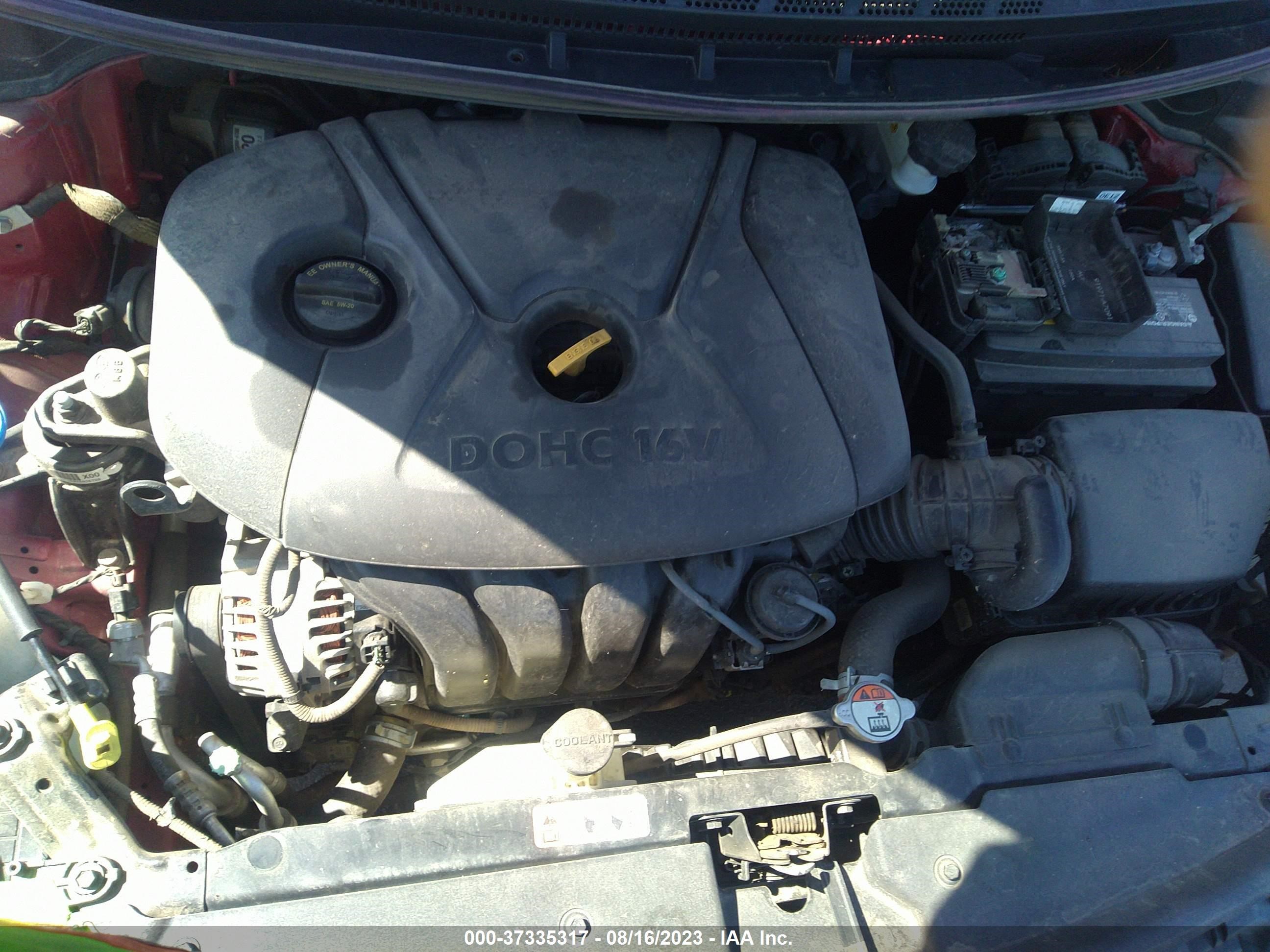 Photo 8 VIN: KNAFX4A61G5610449 - KIA FORTE 