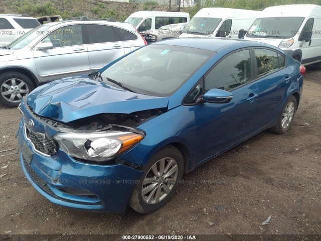 Photo 1 VIN: KNAFX4A62E5062796 - KIA FORTE 