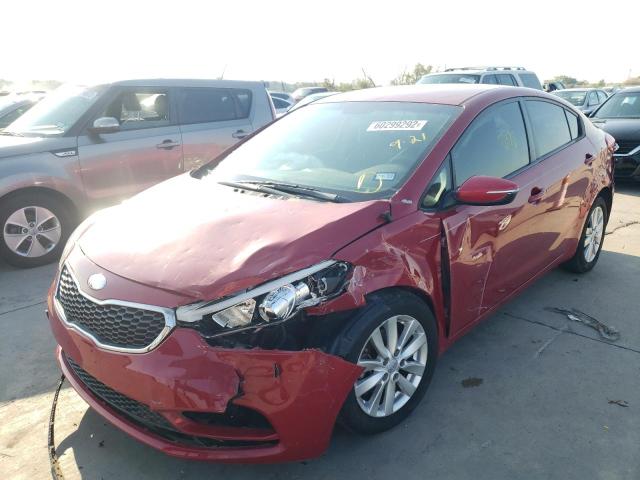 Photo 1 VIN: KNAFX4A62E5124357 - KIA FORTE LX 