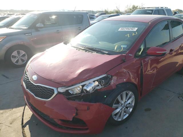 Photo 8 VIN: KNAFX4A62E5124357 - KIA FORTE LX 