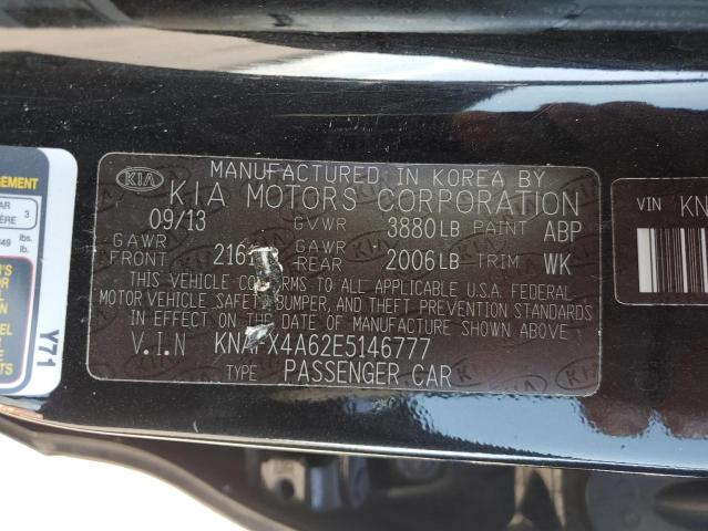 Photo 11 VIN: KNAFX4A62E5146777 - KIA FORTE LX 