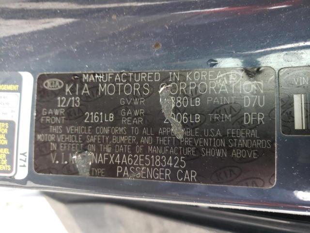 Photo 12 VIN: KNAFX4A62E5183425 - KIA FORTE 