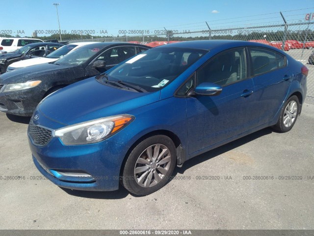 Photo 1 VIN: KNAFX4A62E5203768 - KIA FORTE 