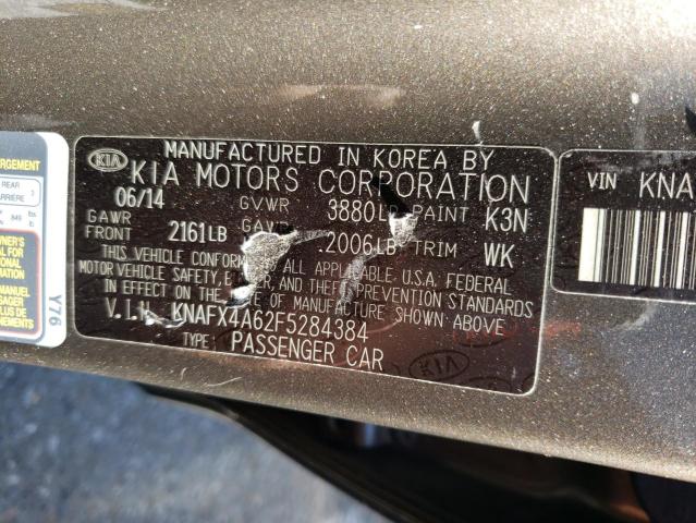 Photo 11 VIN: KNAFX4A62F5284384 - KIA FORTE 