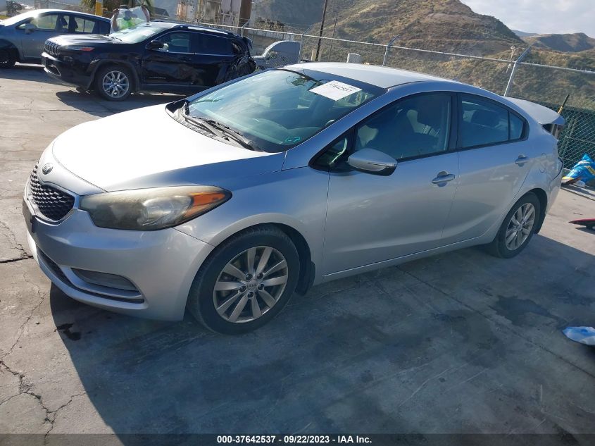 Photo 1 VIN: KNAFX4A62F5287172 - KIA FORTE 