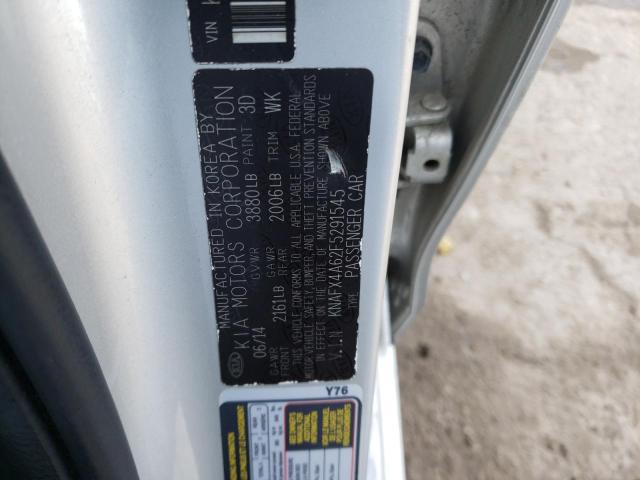 Photo 11 VIN: KNAFX4A62F5291545 - KIA FORTE 