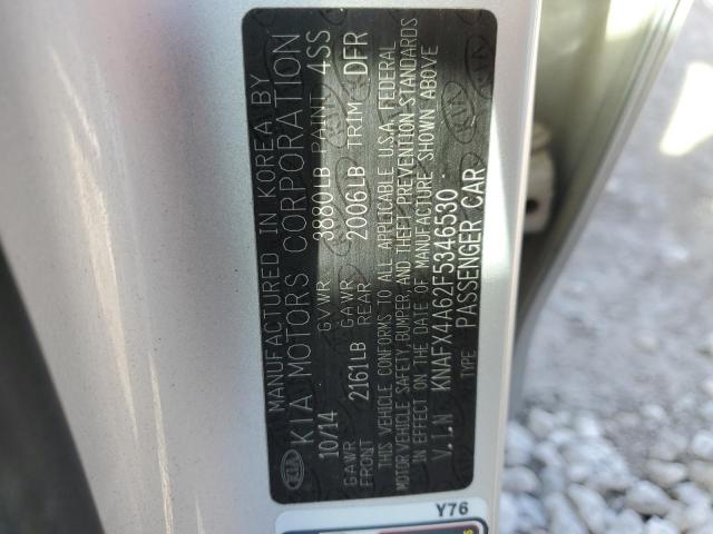 Photo 11 VIN: KNAFX4A62F5346530 - KIA FORTE 