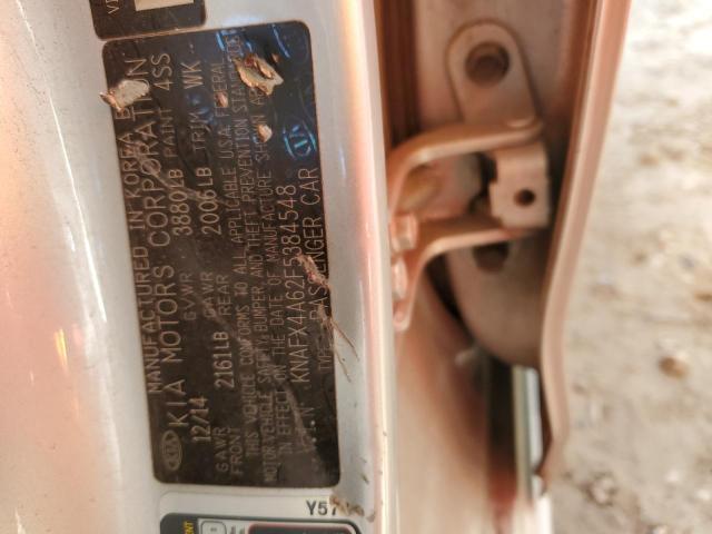 Photo 12 VIN: KNAFX4A62F5384548 - KIA FORTE 