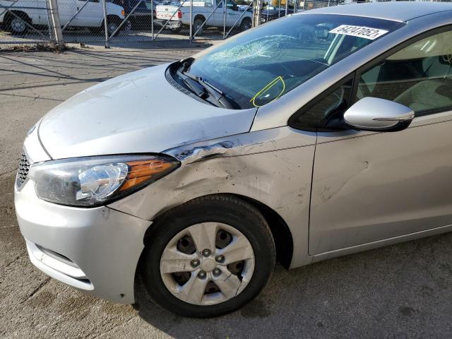 Photo 8 VIN: KNAFX4A62G5555963 - KIA FORTE LX 