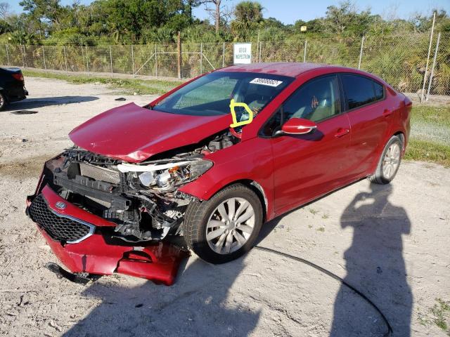 Photo 1 VIN: KNAFX4A63E5063519 - KIA FORTE LX 