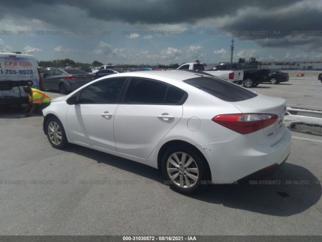 Photo 2 VIN: KNAFX4A63E5203178 - KIA FORTE 