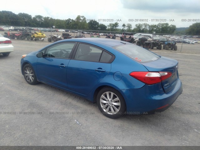 Photo 2 VIN: KNAFX4A63E5205366 - KIA FORTE 