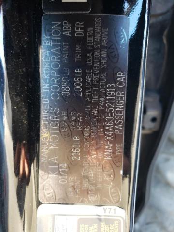 Photo 11 VIN: KNAFX4A63E5211913 - KIA FORTE LX 