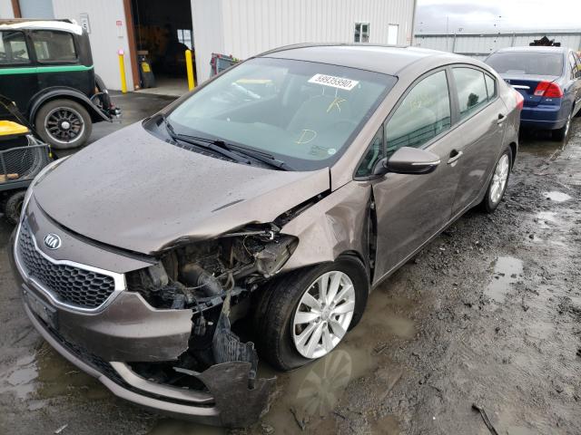 Photo 1 VIN: KNAFX4A63E5232583 - KIA FORTE LX 