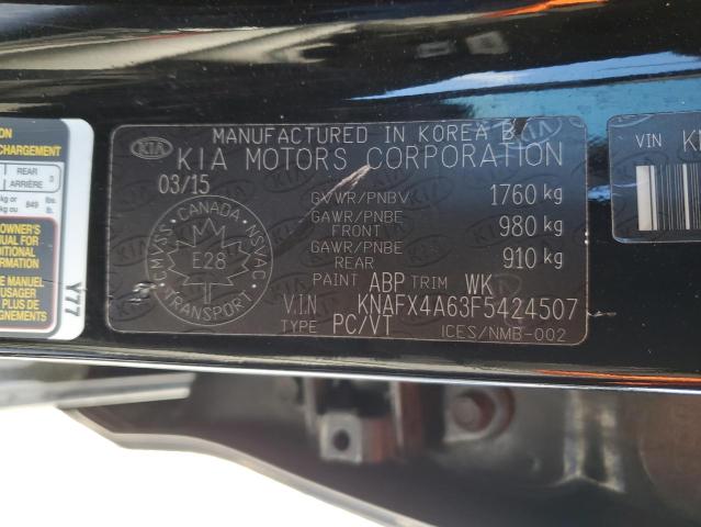 Photo 12 VIN: KNAFX4A63F5424507 - KIA FORTE 