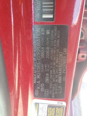 Photo 12 VIN: KNAFX4A63G5521367 - KIA FORTE 