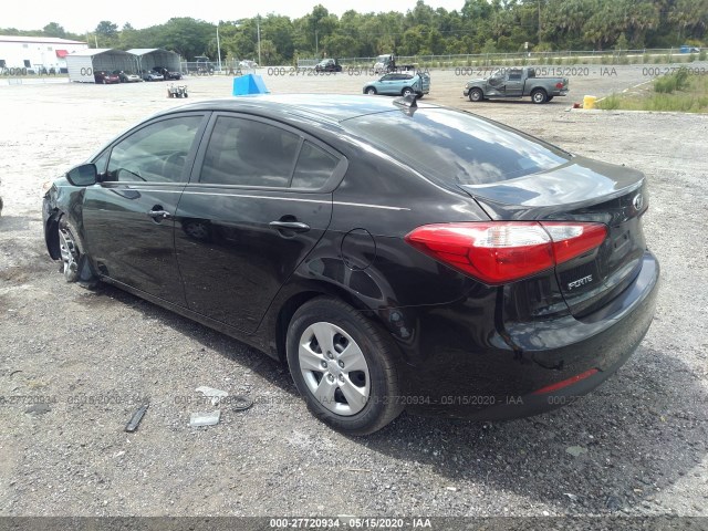 Photo 2 VIN: KNAFX4A63G5552781 - KIA FORTE 