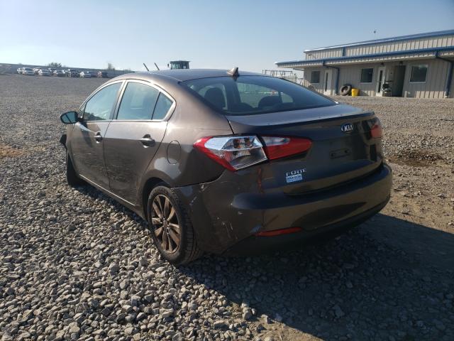 Photo 2 VIN: KNAFX4A64E5207739 - KIA FORTE LX 