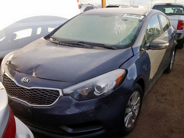 Photo 1 VIN: KNAFX4A64E5225464 - KIA FORTE LX 