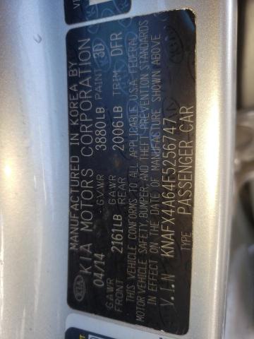 Photo 9 VIN: KNAFX4A64F5256747 - KIA FORTE LX 